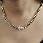 14k Hollow Choker Women 1 IMG 0924 scaled