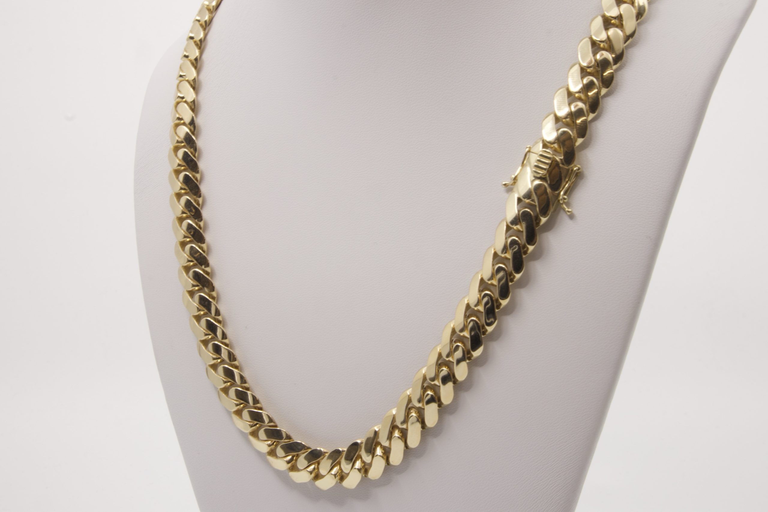 14k Miami Cuban Semi Solid 14k Miami Cuban Semi Solid