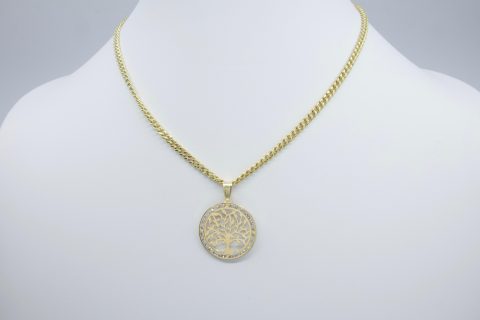 14k-Tree-of-life-Pendant necklace
