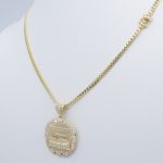 14k Solid Miami Cuban Chain With The Last Super Pendant 22 inches 1 img 4366