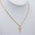 14K Gold Divino Niño Rope Chain Necklace – 16” | 2.3mm 2 img 4506 1